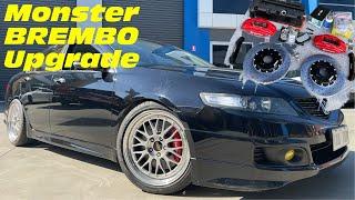 Accord CL9 EURO TSX Brembo Brake upgrade