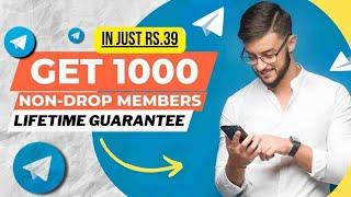  Cheapest NoN Drop Members | Best Smm Panel For Telegram | Cheapest Smm Panel For Telegram