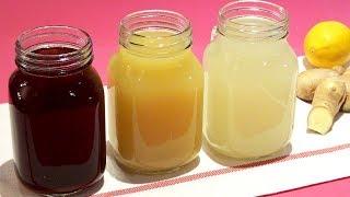 Jus Detox pour maigrir et renforcer votre métabolisme - 3 SAVEURS