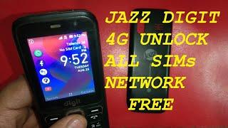 Jazz Digit 4G All Sim Unlock Free Guide Network lock Remove