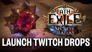 Path of Exile: Secrets of the Atlas Launch Twitch Drops