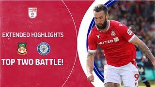 BATTLE OF TOP TWO! | Wrexham v Stockport County extended highlights