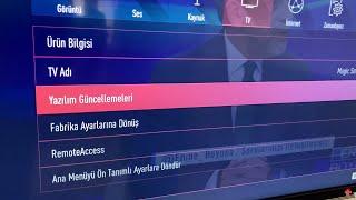 Beko TV Yazılım Güncellemesi Nasıl Yapılır