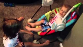 Abby swings Colton 2