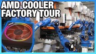 How an AMD Ryzen Cooler is Made | Factory Tour (Cooler Master)