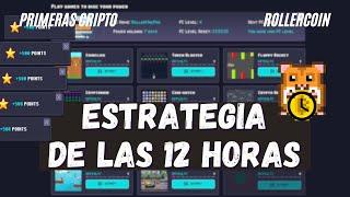 ⏱️ Estrategia de las 12 horas  Tutorial completo para ganar más puntos en los Eventos de Rollercoin