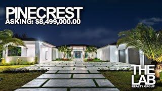 $8.49 Million Dollar Mansion in Pinecrest for Sale! Miami Luxury Real Estate by The Lab Realty Group