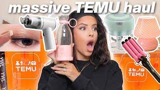 HUGE TEMU HAUL * WAS IT WORTH IT?* (beauty, electronics, gadgets & MORE!! )