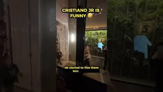 Cristiano JR jokes with a fan! #shorts