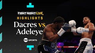 KNOCKOUT RETURN!  | Solomon Dacres vs. David Adeleye | Fight Night Highlights #Magnificent7