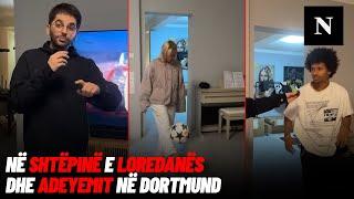 Në shtëpinë e Loredanës dhe Adeyemit në Dortmund: Artistja dhe futbollisti hapen  për Burimin