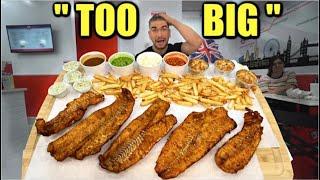 WORLD’S BIGGEST BRITISH FISH & CHIPS CHALLENGE (11lbs) | Unbeaten Fish Supper Challenge