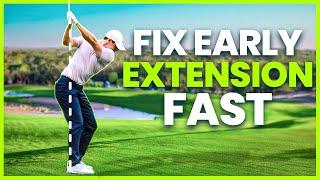 Fix Early Extension FAST: 3-Step Drill to Stay in Posture!