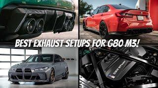 TOP 10 BMW S58 EXHAUSTS! (G8X M3 M4, COLD START, REVS)