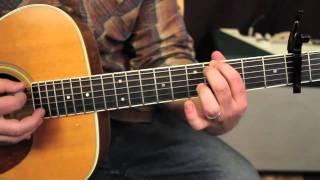 Mumford and Sons - The Cave - How to play on guitar - guitar lessons - tutorial