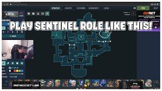 SEN TENZ EXPLAINS HOW TO PLAY SENTINEL ROLE IN VALORANT