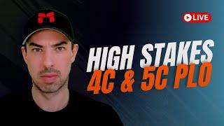 High Stakes 4-Card/5Card PLO on Coinpoker