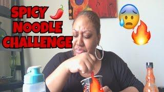 SPICY NOODLE CHALLENGE | IM PISSED