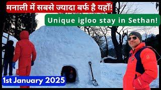 Winter in Manali: Sethan Igloo Stay and the Ultimate Snow Points in Hamta Pass