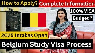 Study in Belgium 2025 | Complete Information of Belgium Student VISA from Pakistan #belgiumvisa