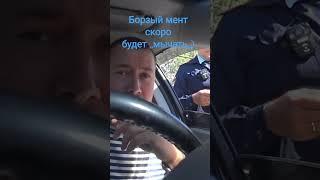 Борзый ДПС плевал на закон.