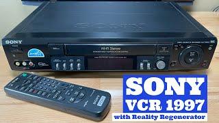 Sony VHS SLV-799HF VCR with Reality Regenerator