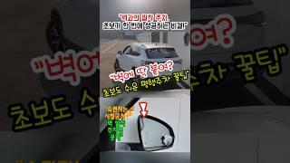 벽 밀착 평행주차 Top1 초보운전 운전잘하는 법 주차하는 방법 공개
