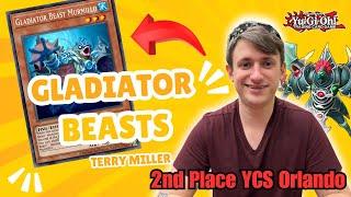 This Gladiator Beast List Got 2nd Place at YCS Orlando! | Yugioh Edison Format | Terry Miller