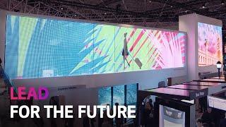 LG LED Signage - Lead for the Future.