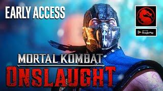 MORTAL KOMBAT ONSLAUGHT Gameplay on Android