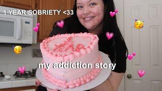 baking with korie (1 year sobriety!!! + my recovery story)