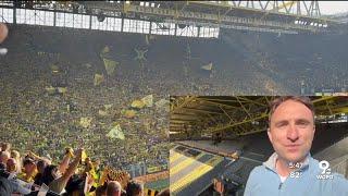 How does Borussia Dortmund's Yellow Wall compare to FC Cincinnati's Bailey?