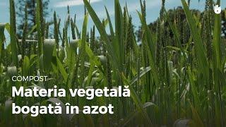 Materia vegetală bogată în azot