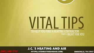 Heating Contractor | J.C.'s Heating and Air