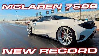 1,000 HP McLaren 750s 1/4 Mile Testing