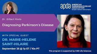 Dr. Gilbert Hosts: Diagnosing Parkinson's Disease