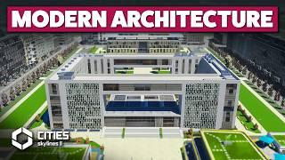 A Detailed Look at the MODERN ARCHITECTURE Creator Pack | Cities: Skylines 2