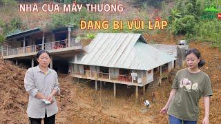 Mẩy Thương Về Quê Không Còn Nhà Để Ở - Làng Là Sạt Lở Vùi Lấp Nhiều Nhà, Người Thoát Chết Kể Lại