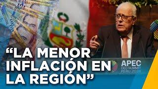 Julio Velarde habla sobre economía de Perú y el mundo: "Crecimos un poco más del promedio"