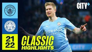 KDB AND GUNDOGAN SCORE IN 9 GOAL THRILLER  | City 6-3 Leicester | Classic Highlights