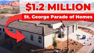 St. George Parade of Homes EXCLUSIVE Tour!! Must-See $1.2M Modern Scandinavian Home by Perry Homes 