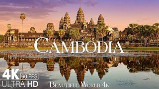 Cambodia 4K - Exploreing the country's Breathtaking Landscapes and Rich Culture - Relaxing Music