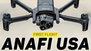 Parrot Anafi USA First Flight and Impressions - Small But Mighty