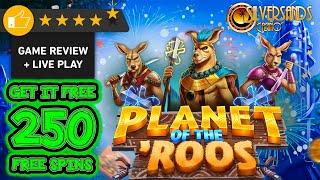 New Slots Gameplay  Planet of the Roos Review + Live Play