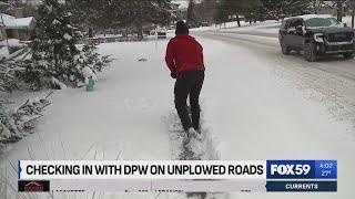 A look at DPW's response to Indy's residential roads