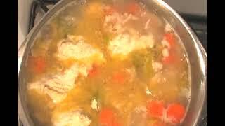 Simmering Dumplings for a Country Chicken Stew