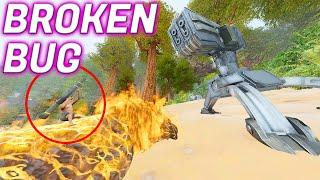 Ride a Shoulder Pet Pyromane and Become Invisible to Only Survivor Turrets | Ark Survival Ascended