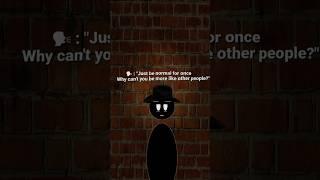 What hurtful things have people told you? #youtubeshorts #animation #vent #mentalhealth #sad