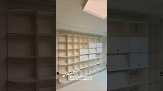 ️Order-made furniture #우드인테리어#화이트인테리어#거실서재화#매거진랙#엘지시네마빔#빔프로젝터