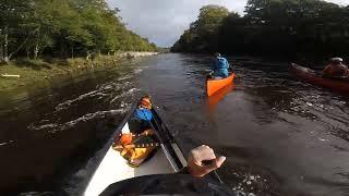 River south tyne, Haydon Bridge to hexham. Canoe and kayak TVCC